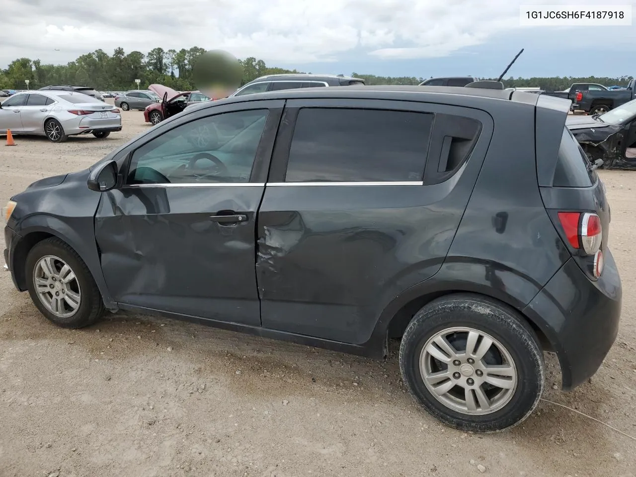 1G1JC6SH6F4187918 2015 Chevrolet Sonic Lt