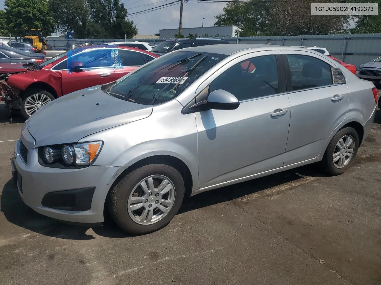 2015 Chevrolet Sonic Lt VIN: 1G1JC5SG2F4192373 Lot: 69456604