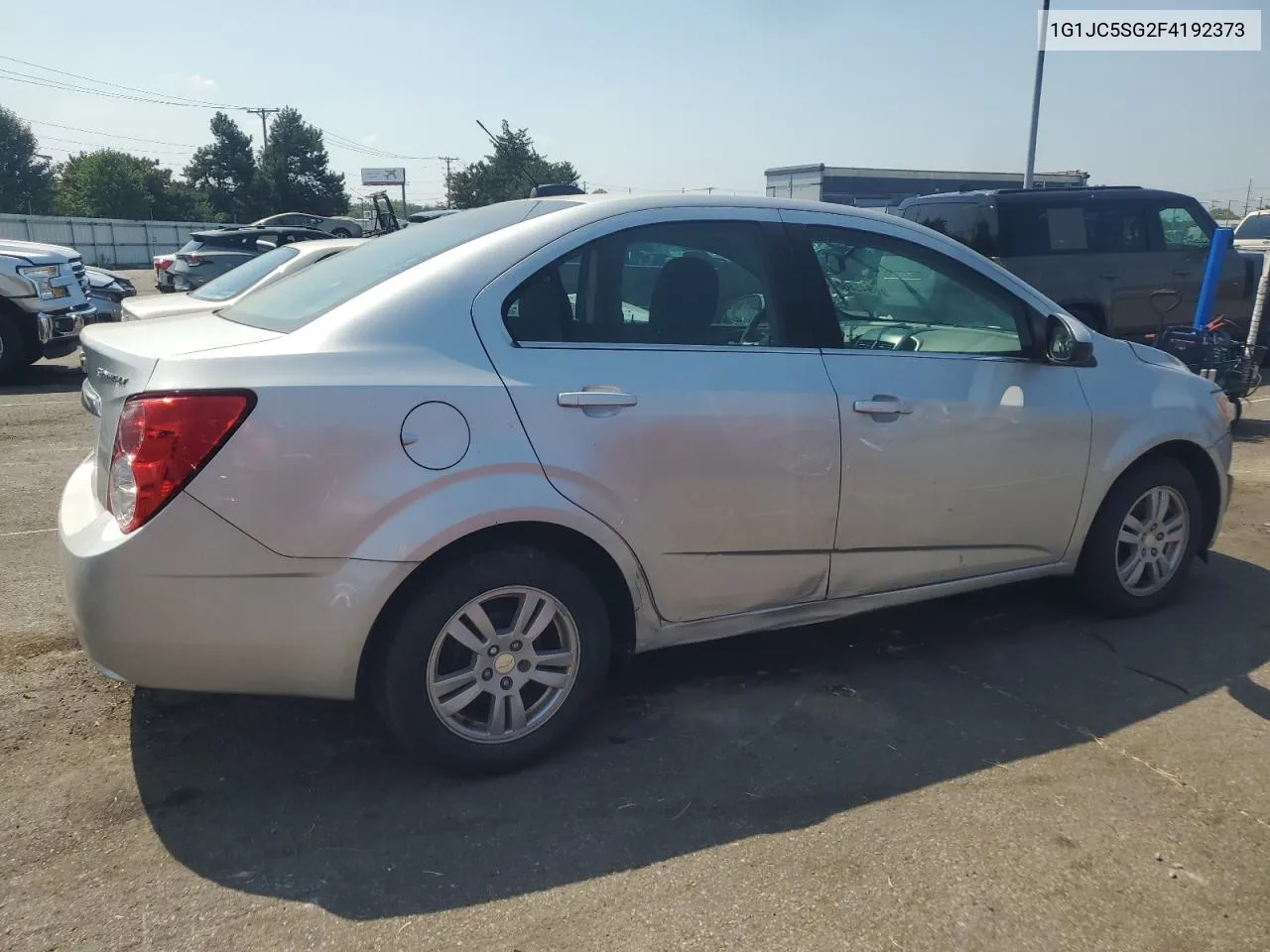 2015 Chevrolet Sonic Lt VIN: 1G1JC5SG2F4192373 Lot: 69456604