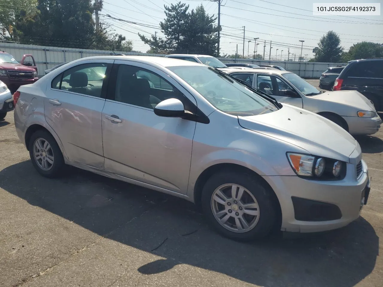 2015 Chevrolet Sonic Lt VIN: 1G1JC5SG2F4192373 Lot: 69456604