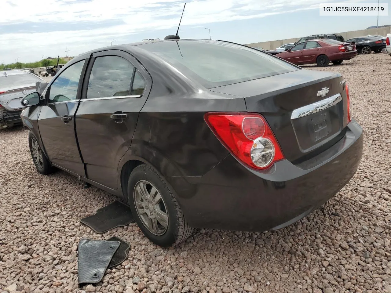 2015 Chevrolet Sonic Lt VIN: 1G1JC5SHXF4218419 Lot: 69517934