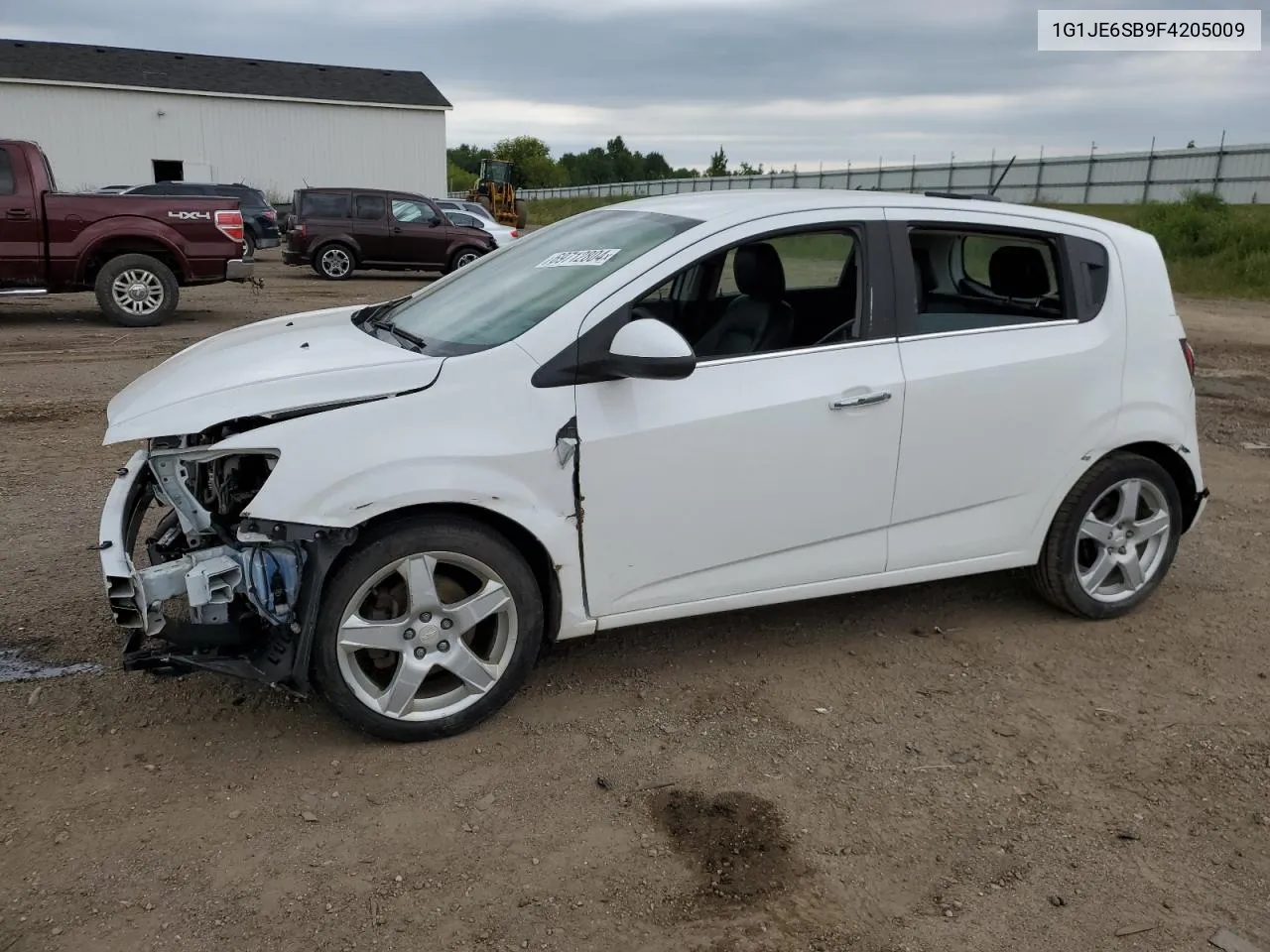 2015 Chevrolet Sonic Ltz VIN: 1G1JE6SB9F4205009 Lot: 69712804