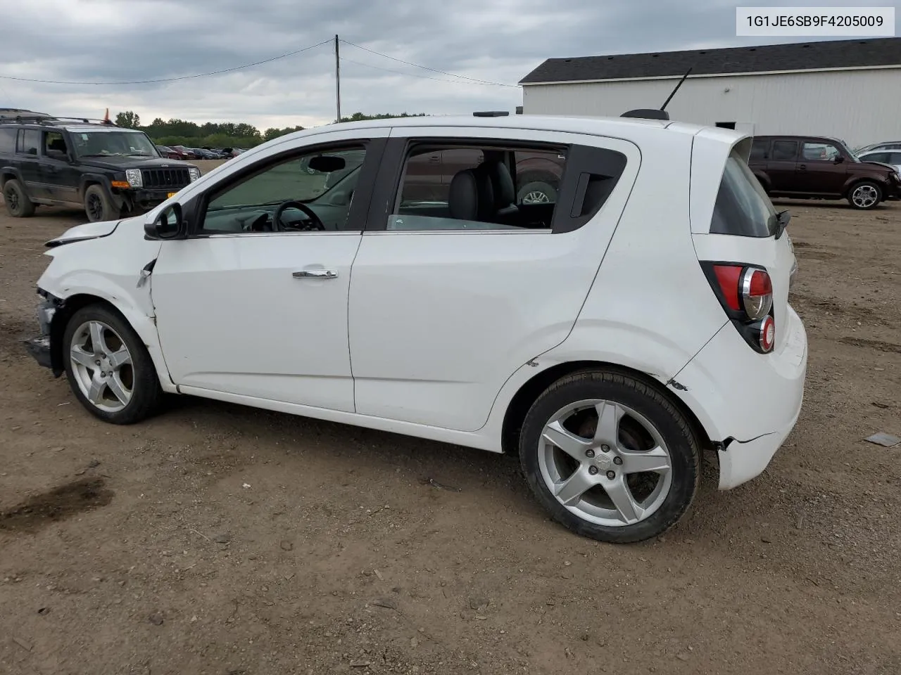 2015 Chevrolet Sonic Ltz VIN: 1G1JE6SB9F4205009 Lot: 69712804