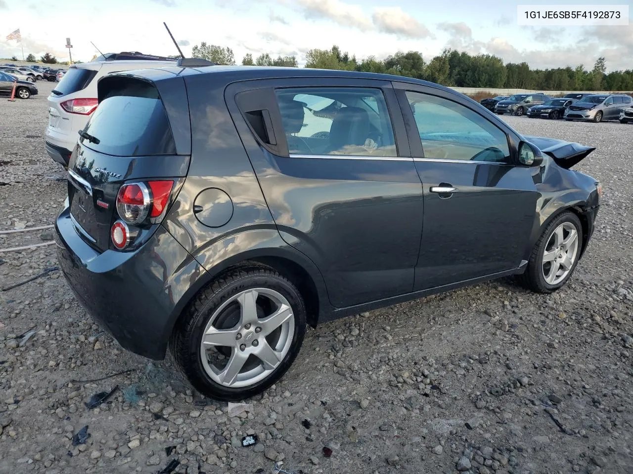 2015 Chevrolet Sonic Ltz VIN: 1G1JE6SB5F4192873 Lot: 69929914