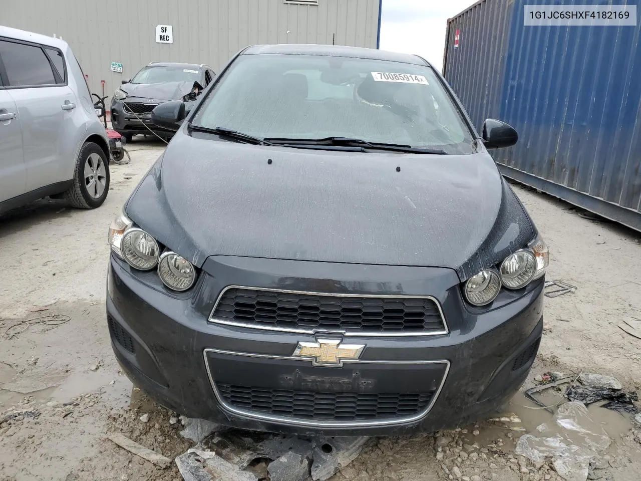 2015 Chevrolet Sonic Lt VIN: 1G1JC6SHXF4182169 Lot: 70085914