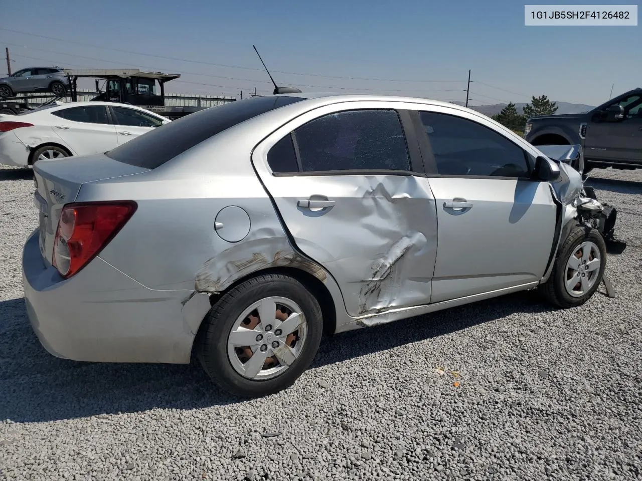 1G1JB5SH2F4126482 2015 Chevrolet Sonic Ls