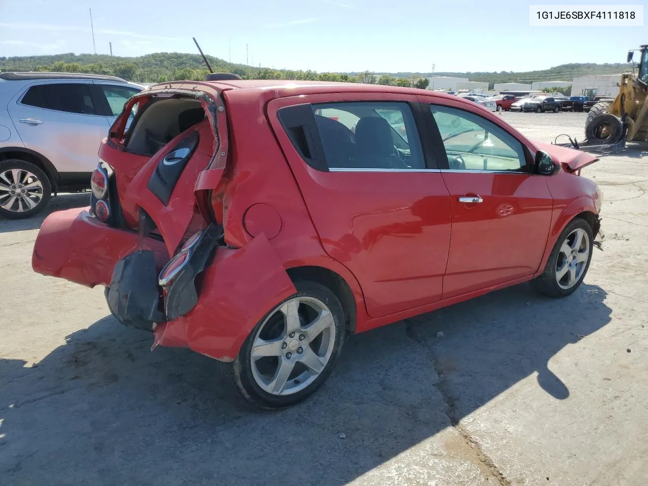 2015 Chevrolet Sonic Ltz VIN: 1G1JE6SBXF4111818 Lot: 71018924