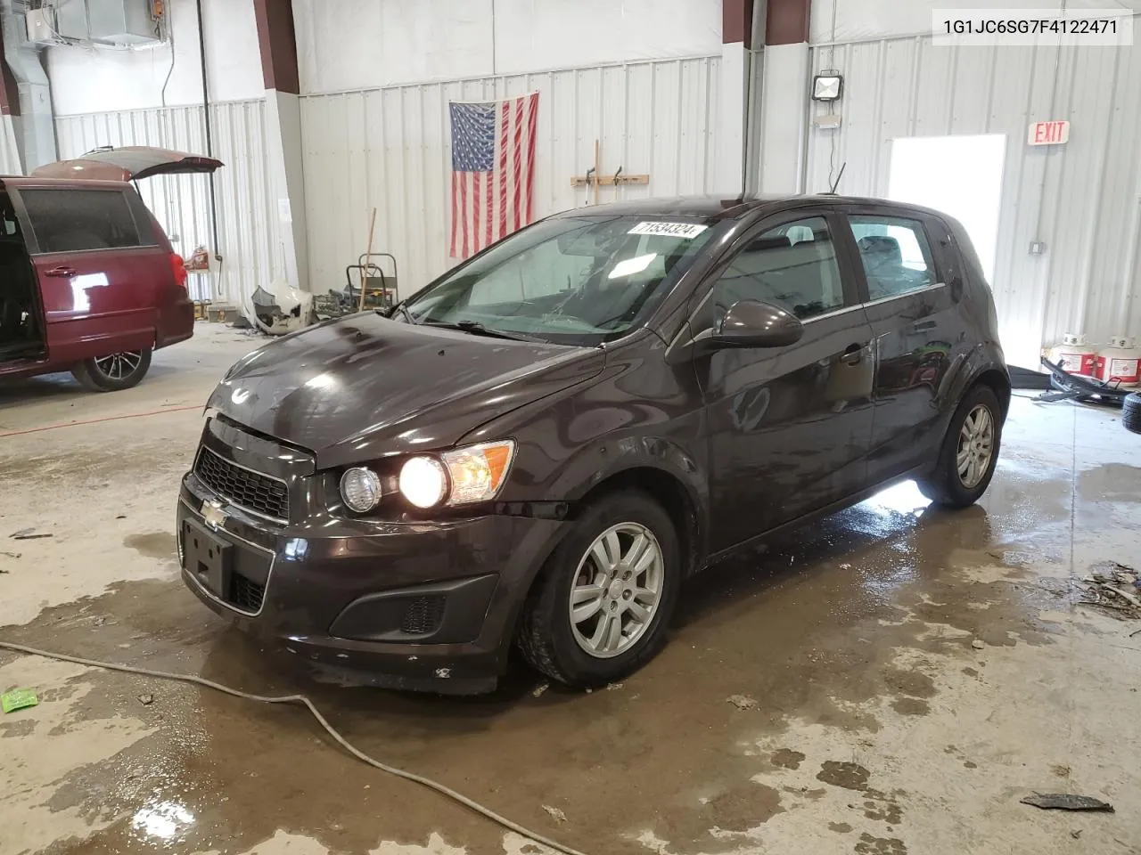 1G1JC6SG7F4122471 2015 Chevrolet Sonic Lt