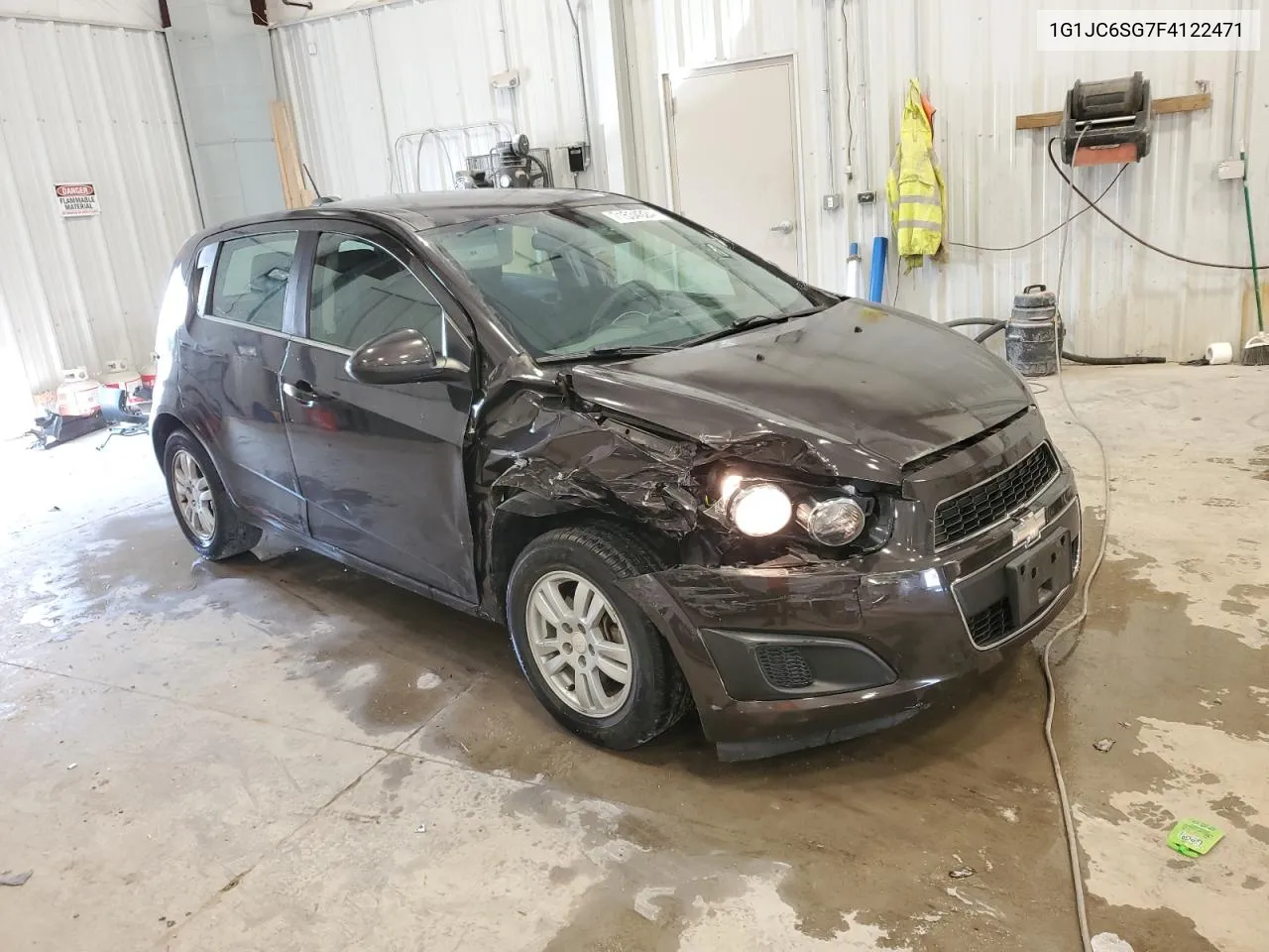 2015 Chevrolet Sonic Lt VIN: 1G1JC6SG7F4122471 Lot: 71534324