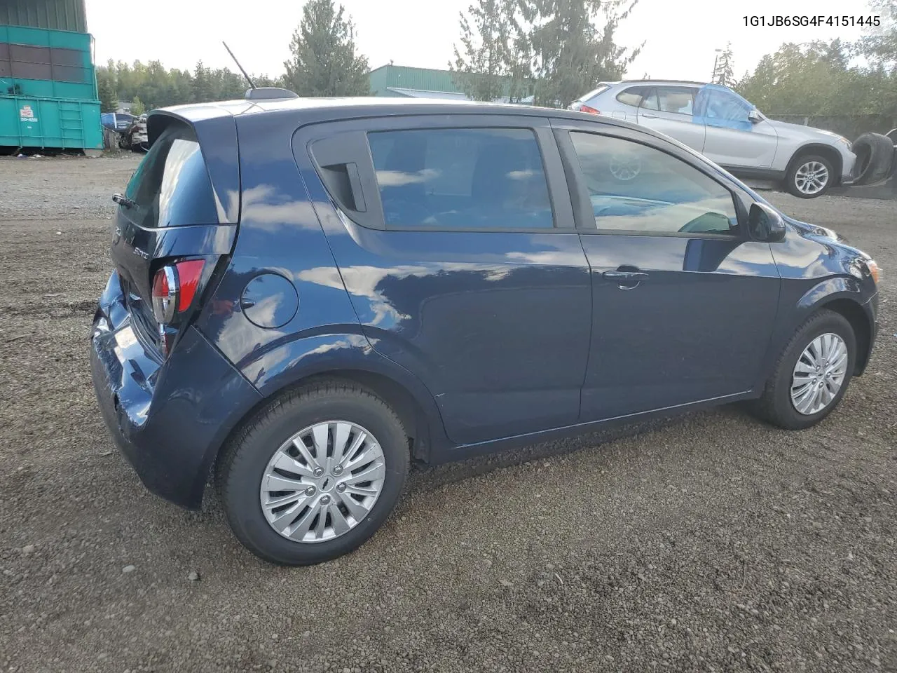 1G1JB6SG4F4151445 2015 Chevrolet Sonic Ls