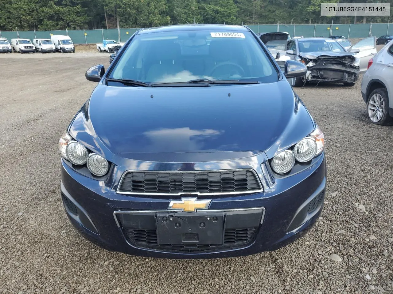 2015 Chevrolet Sonic Ls VIN: 1G1JB6SG4F4151445 Lot: 71709854