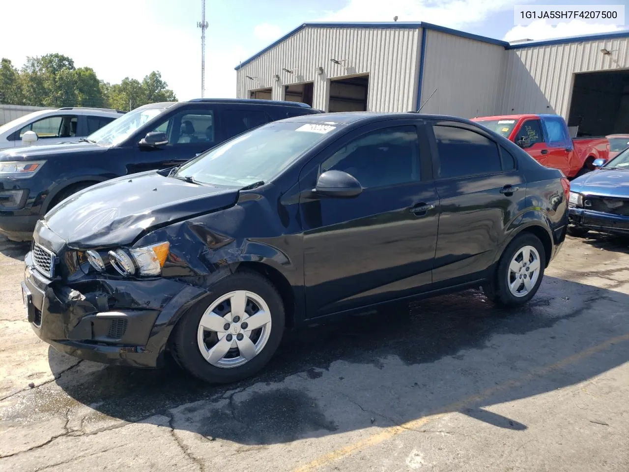 1G1JA5SH7F4207500 2015 Chevrolet Sonic Ls