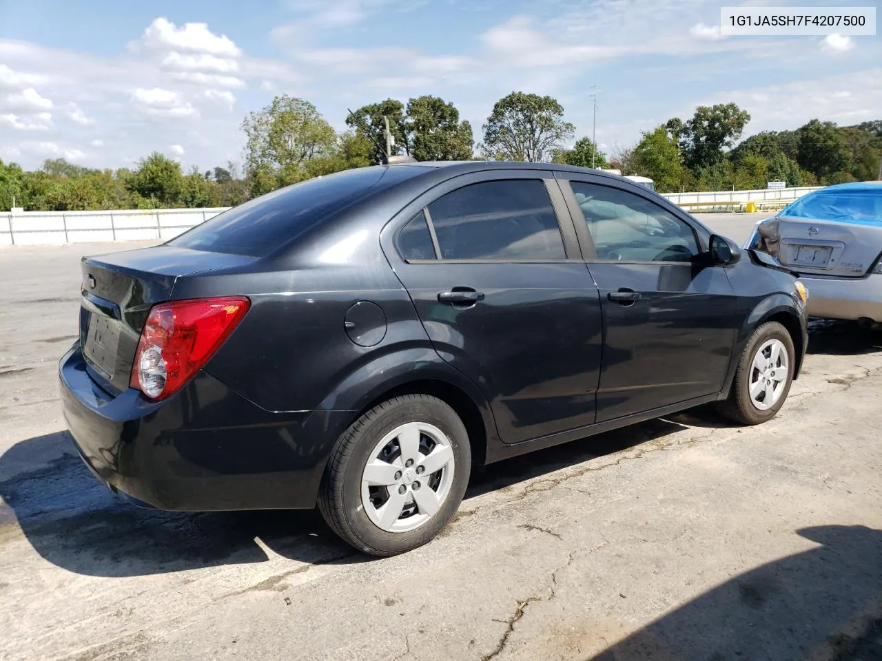 1G1JA5SH7F4207500 2015 Chevrolet Sonic Ls