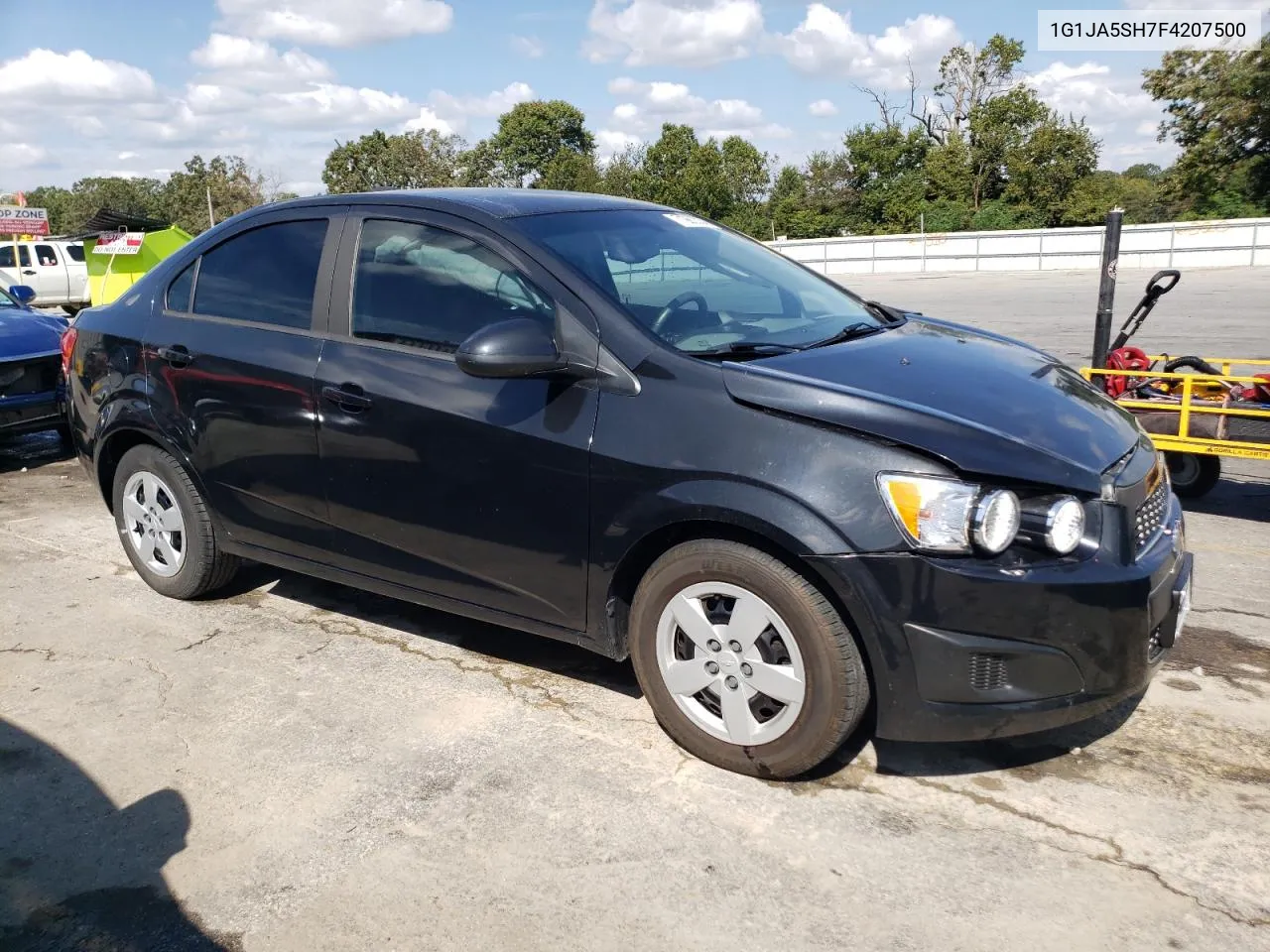 1G1JA5SH7F4207500 2015 Chevrolet Sonic Ls