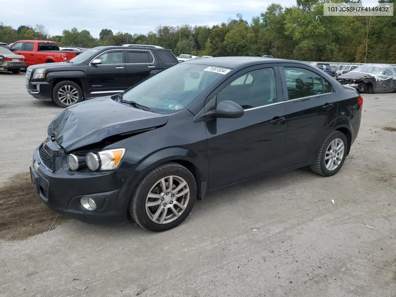 1G1JC5SH7F4149432 2015 Chevrolet Sonic Lt