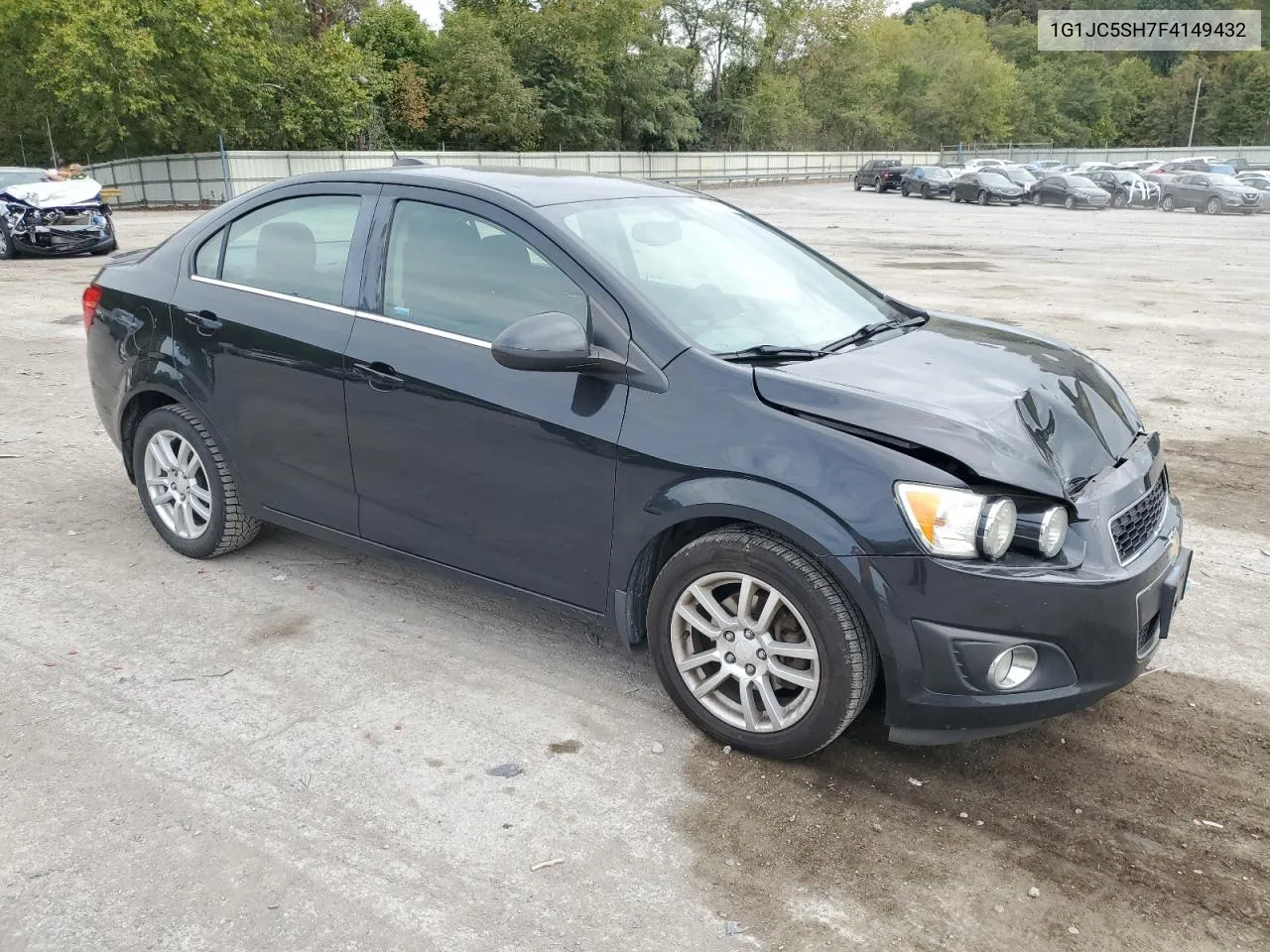 2015 Chevrolet Sonic Lt VIN: 1G1JC5SH7F4149432 Lot: 71987034