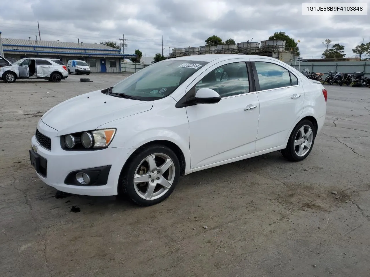 2015 Chevrolet Sonic Ltz VIN: 1G1JE5SB9F4103848 Lot: 72023614