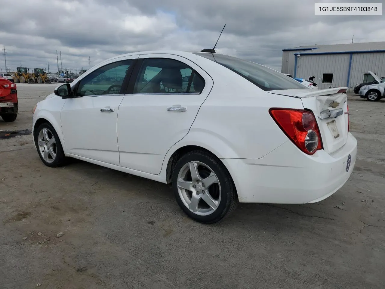 2015 Chevrolet Sonic Ltz VIN: 1G1JE5SB9F4103848 Lot: 72023614