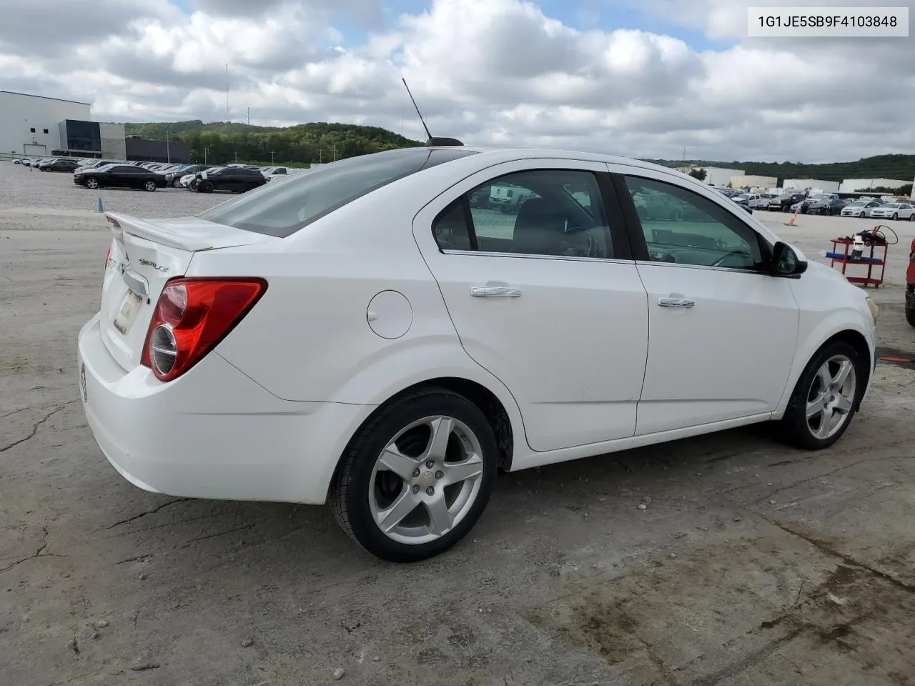 2015 Chevrolet Sonic Ltz VIN: 1G1JE5SB9F4103848 Lot: 72023614