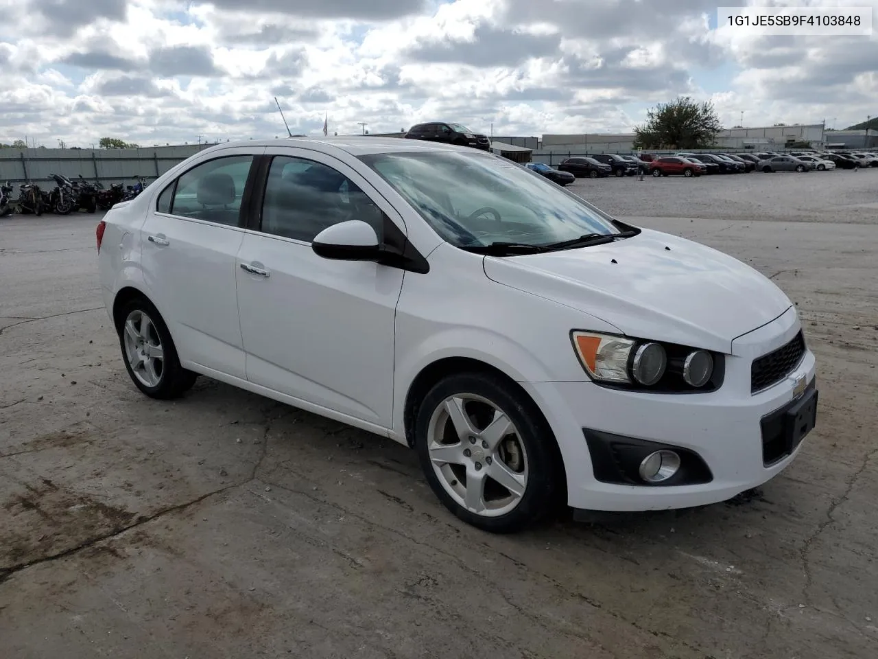 2015 Chevrolet Sonic Ltz VIN: 1G1JE5SB9F4103848 Lot: 72023614