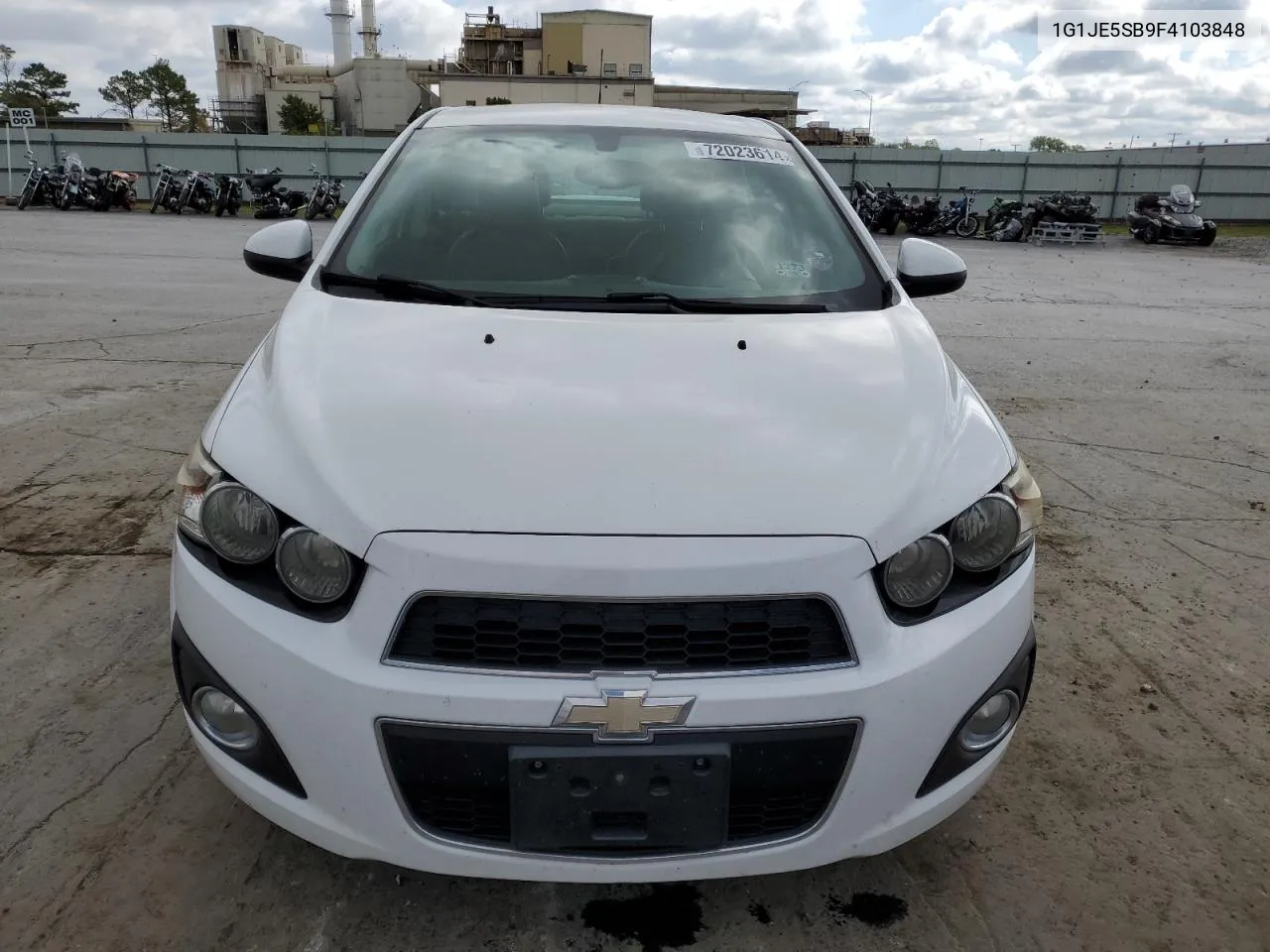 1G1JE5SB9F4103848 2015 Chevrolet Sonic Ltz