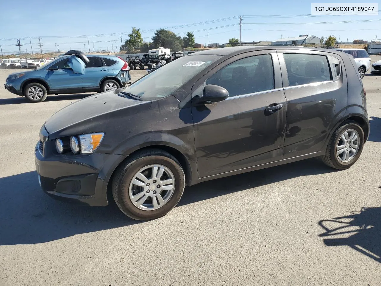 2015 Chevrolet Sonic Lt VIN: 1G1JC6SGXF4189047 Lot: 72648974