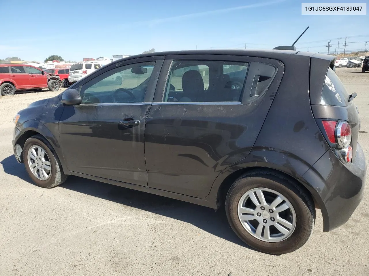 2015 Chevrolet Sonic Lt VIN: 1G1JC6SGXF4189047 Lot: 72648974