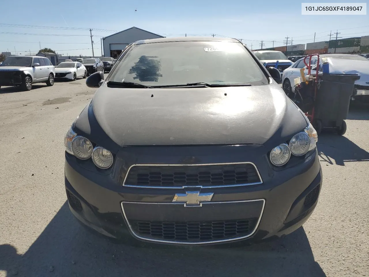 2015 Chevrolet Sonic Lt VIN: 1G1JC6SGXF4189047 Lot: 72648974