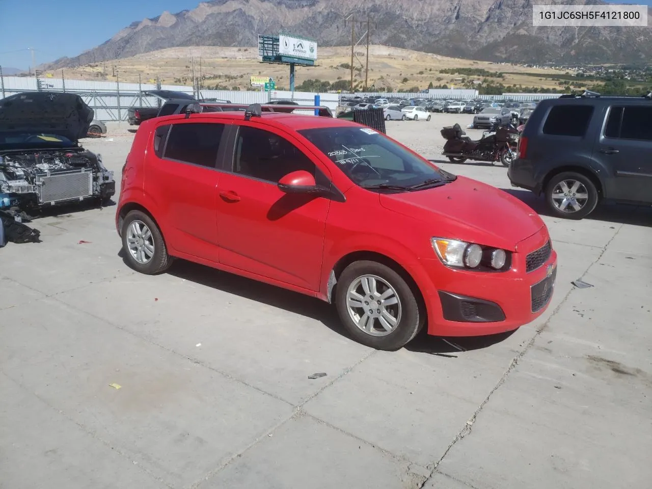 2015 Chevrolet Sonic Lt VIN: 1G1JC6SH5F4121800 Lot: 72795964