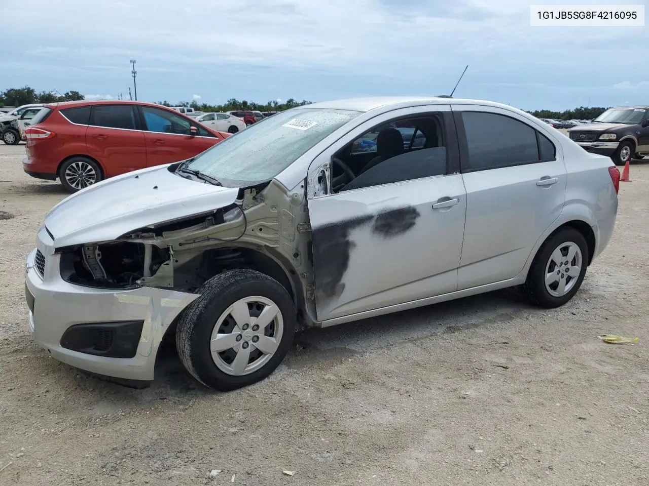 2015 Chevrolet Sonic Ls VIN: 1G1JB5SG8F4216095 Lot: 72882664