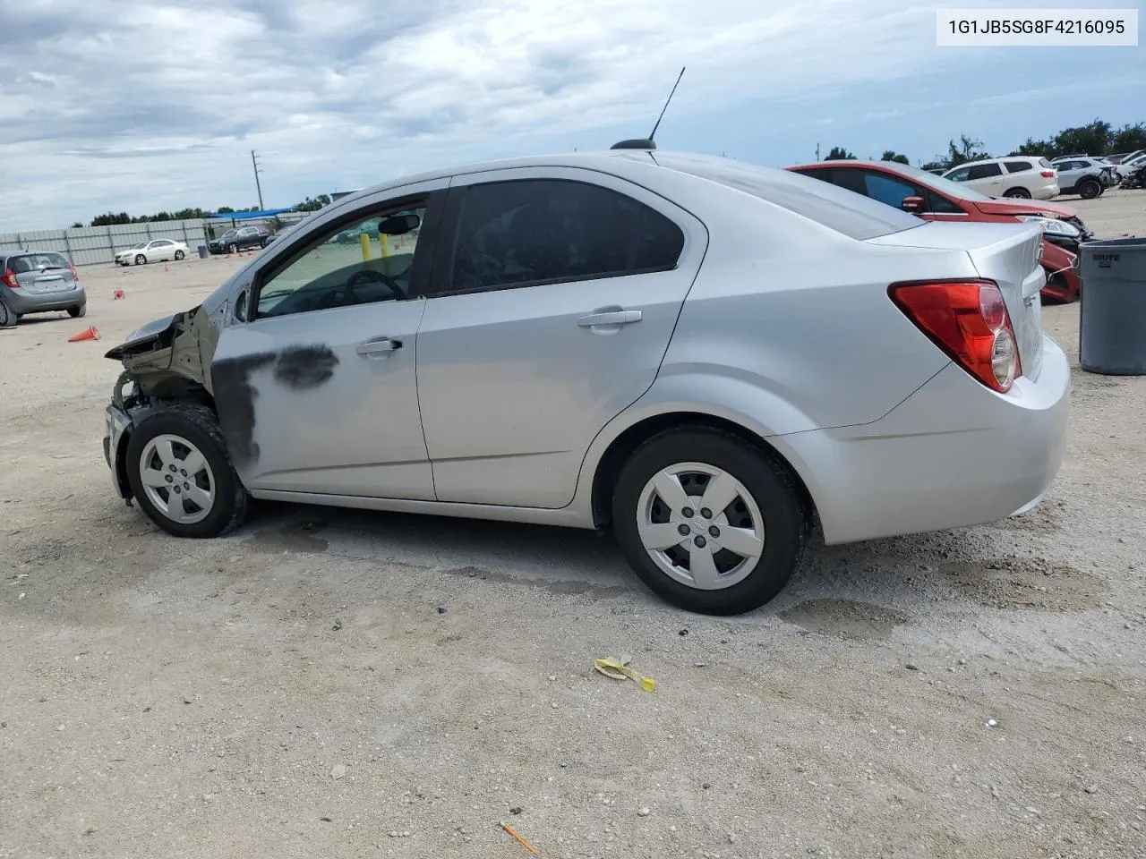 1G1JB5SG8F4216095 2015 Chevrolet Sonic Ls