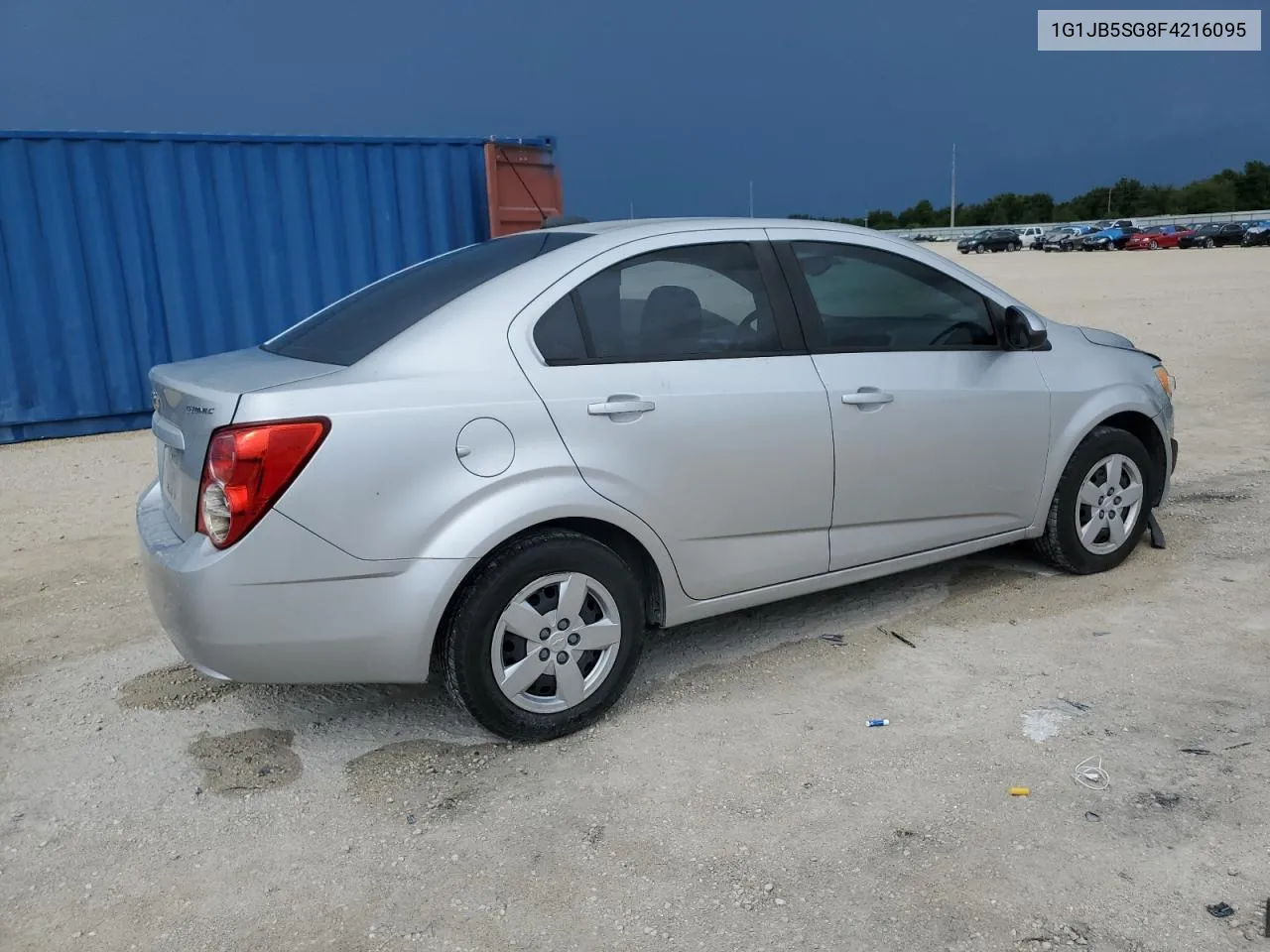 2015 Chevrolet Sonic Ls VIN: 1G1JB5SG8F4216095 Lot: 72882664