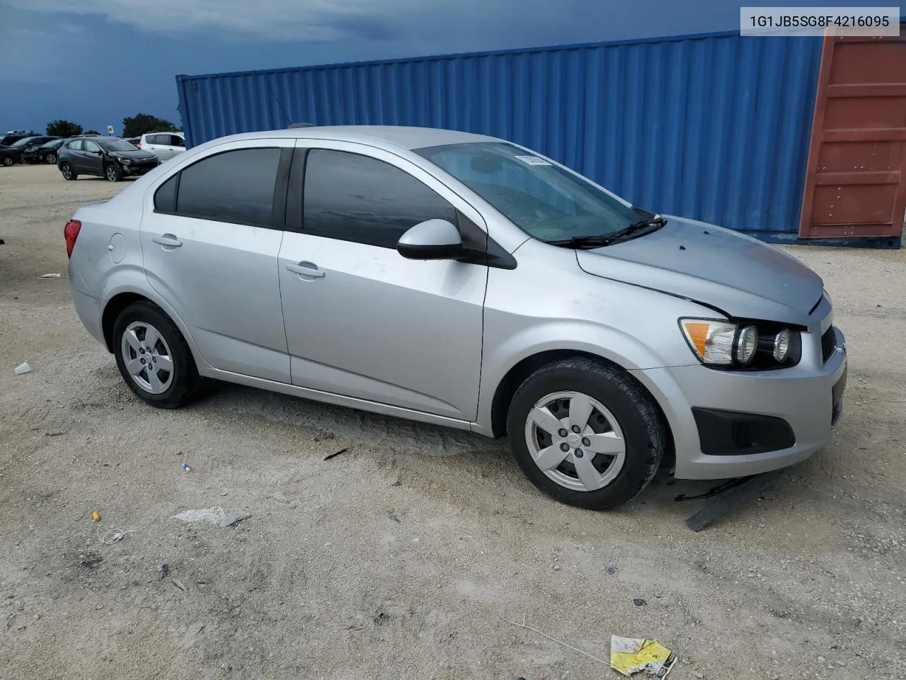 1G1JB5SG8F4216095 2015 Chevrolet Sonic Ls