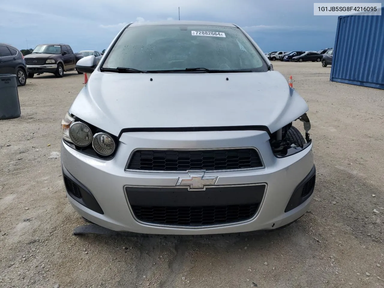 1G1JB5SG8F4216095 2015 Chevrolet Sonic Ls