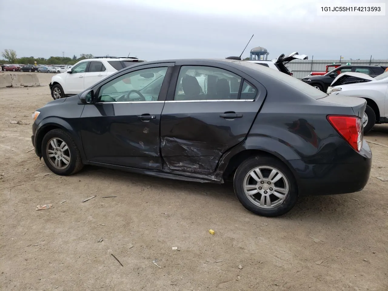 1G1JC5SH1F4213593 2015 Chevrolet Sonic Lt