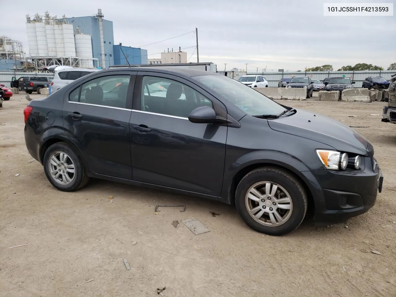 1G1JC5SH1F4213593 2015 Chevrolet Sonic Lt