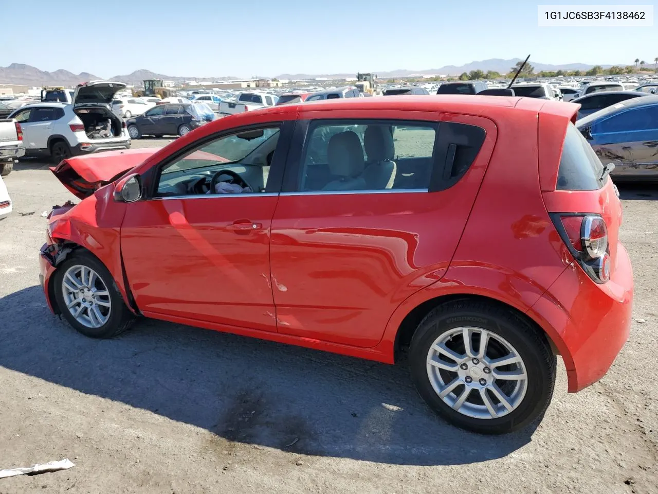 1G1JC6SB3F4138462 2015 Chevrolet Sonic Lt