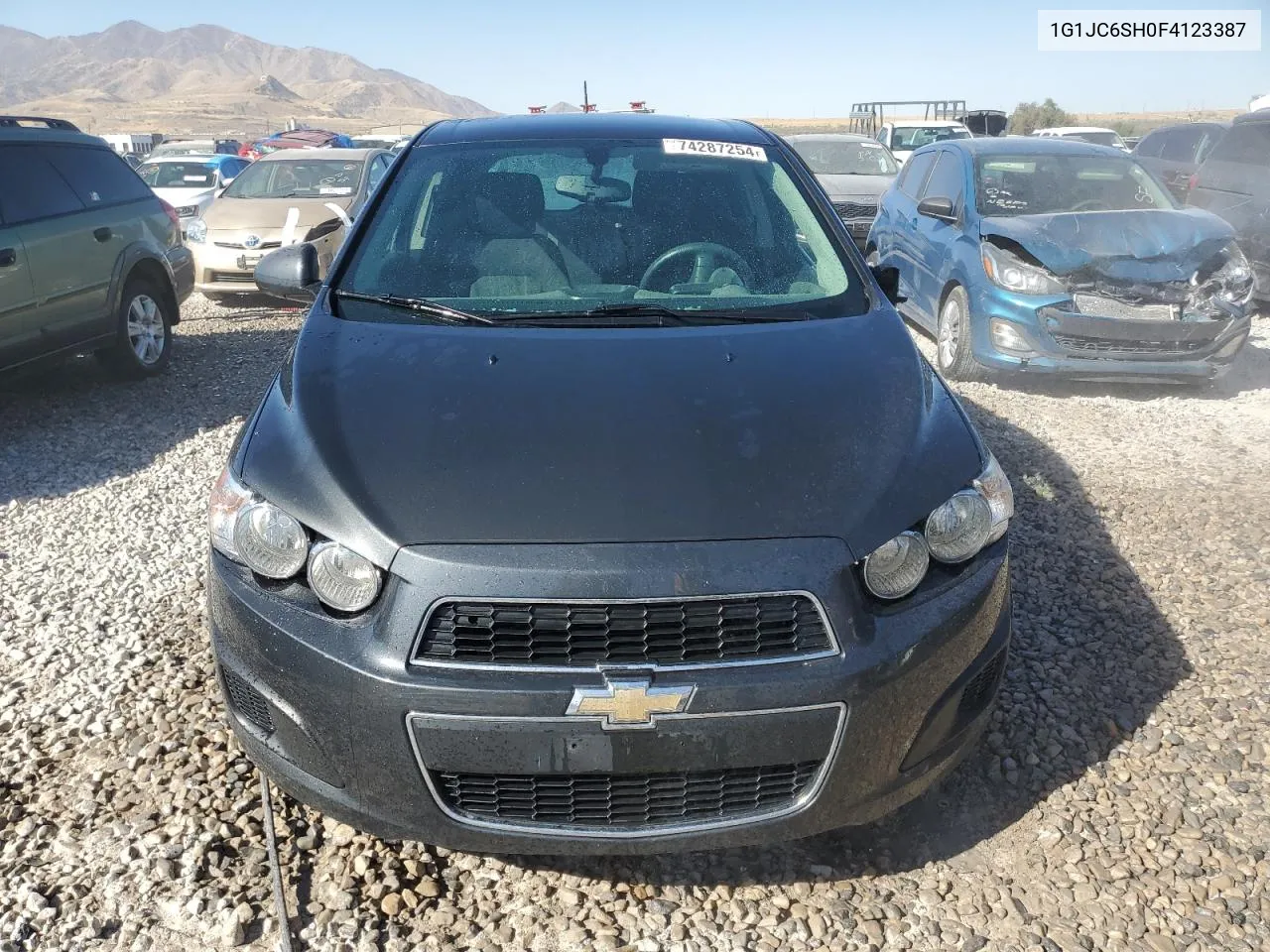 1G1JC6SH0F4123387 2015 Chevrolet Sonic Lt