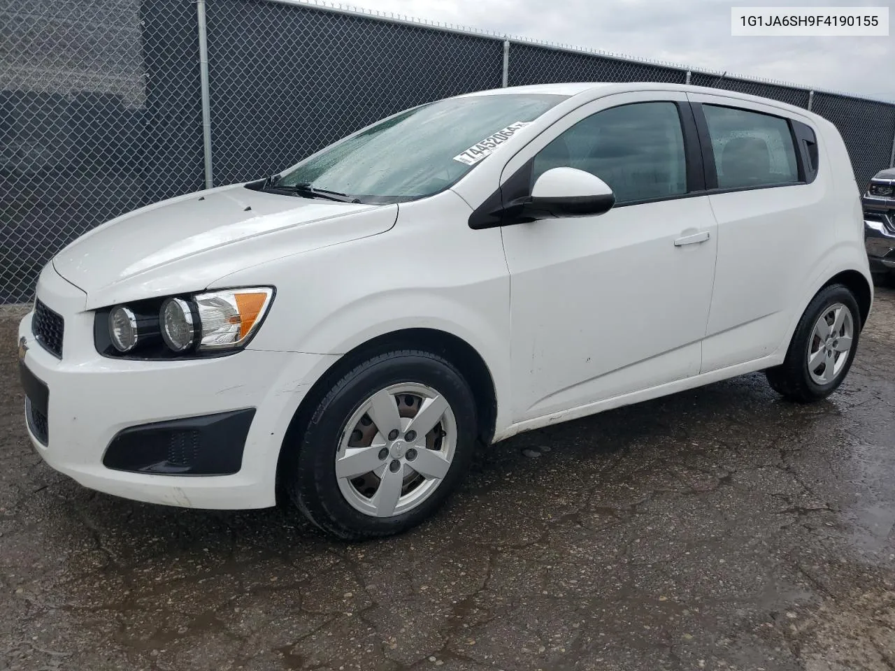 2015 Chevrolet Sonic Ls VIN: 1G1JA6SH9F4190155 Lot: 74452064