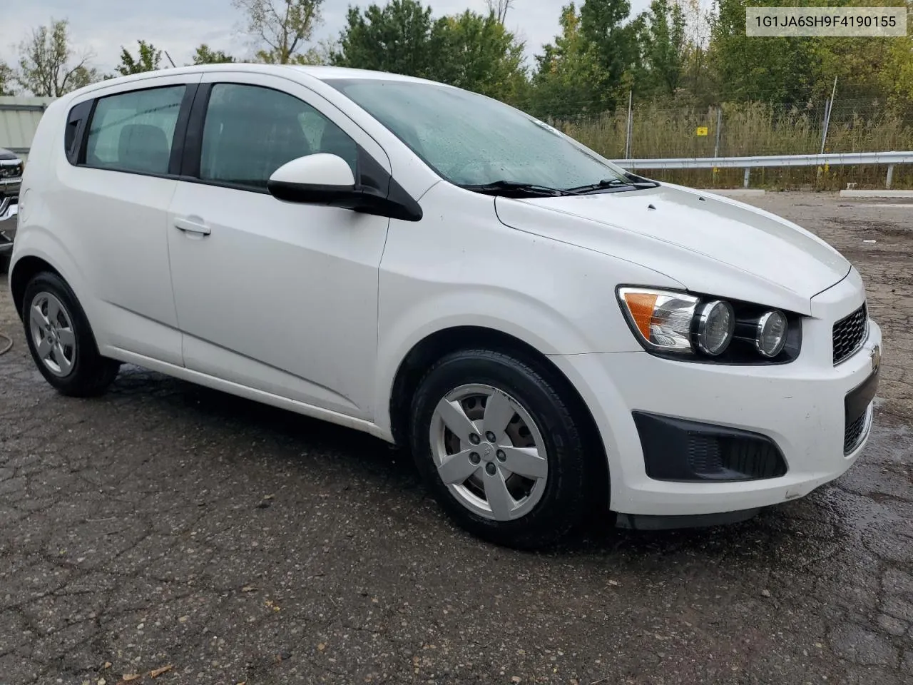 2015 Chevrolet Sonic Ls VIN: 1G1JA6SH9F4190155 Lot: 74452064