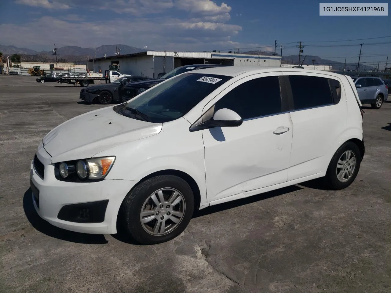 2015 Chevrolet Sonic Lt VIN: 1G1JC6SHXF4121968 Lot: 74502944