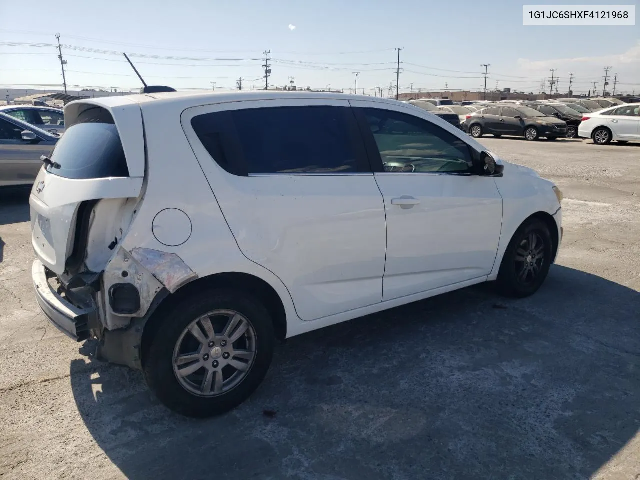 2015 Chevrolet Sonic Lt VIN: 1G1JC6SHXF4121968 Lot: 74502944