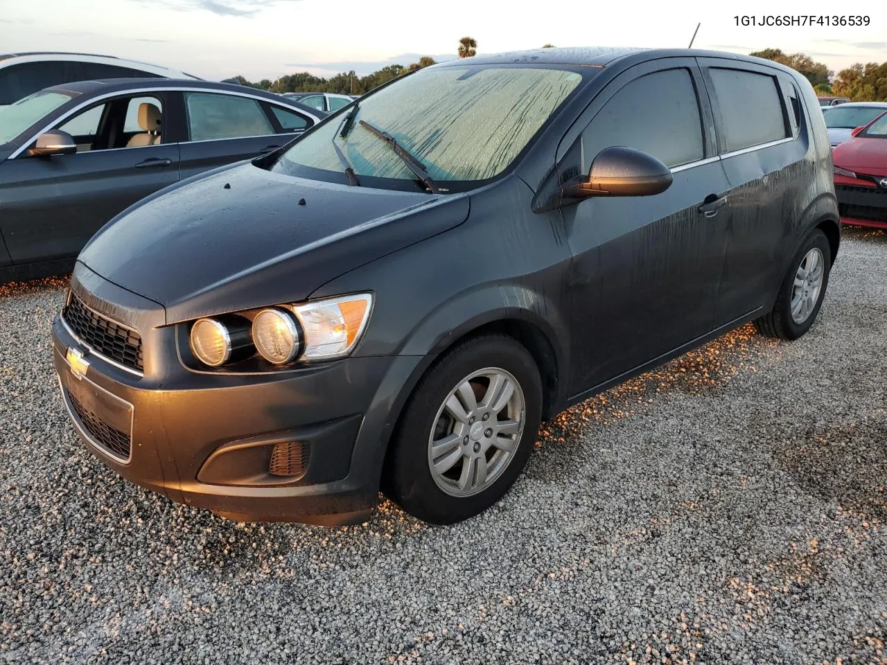 1G1JC6SH7F4136539 2015 Chevrolet Sonic Lt