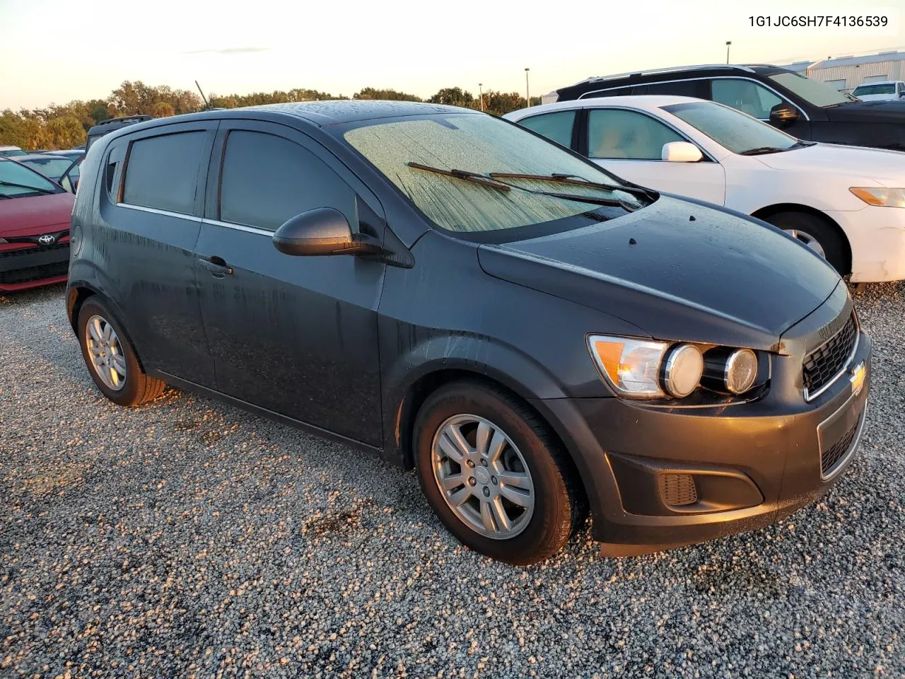 1G1JC6SH7F4136539 2015 Chevrolet Sonic Lt