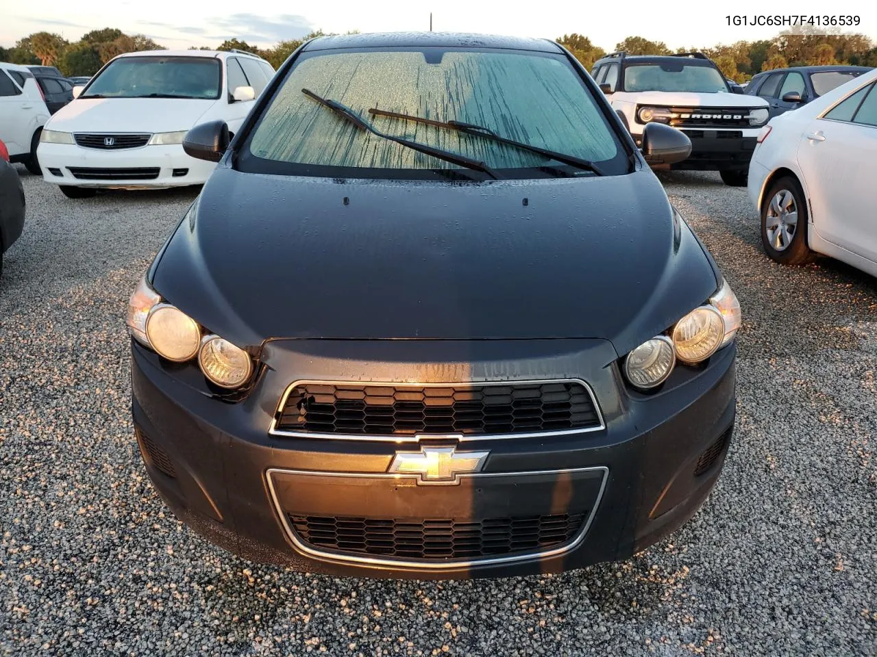 1G1JC6SH7F4136539 2015 Chevrolet Sonic Lt