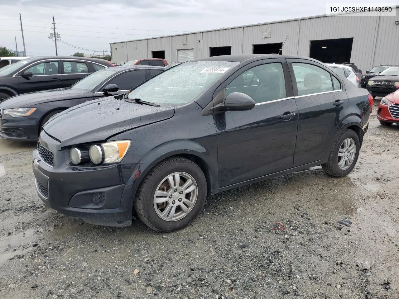 2015 Chevrolet Sonic Lt VIN: 1G1JC5SHXF4143690 Lot: 74588514