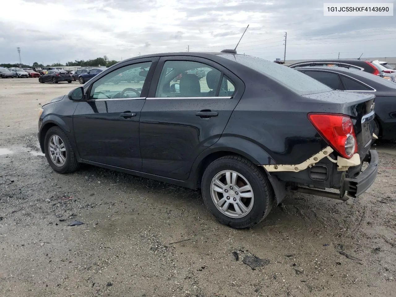 2015 Chevrolet Sonic Lt VIN: 1G1JC5SHXF4143690 Lot: 74588514