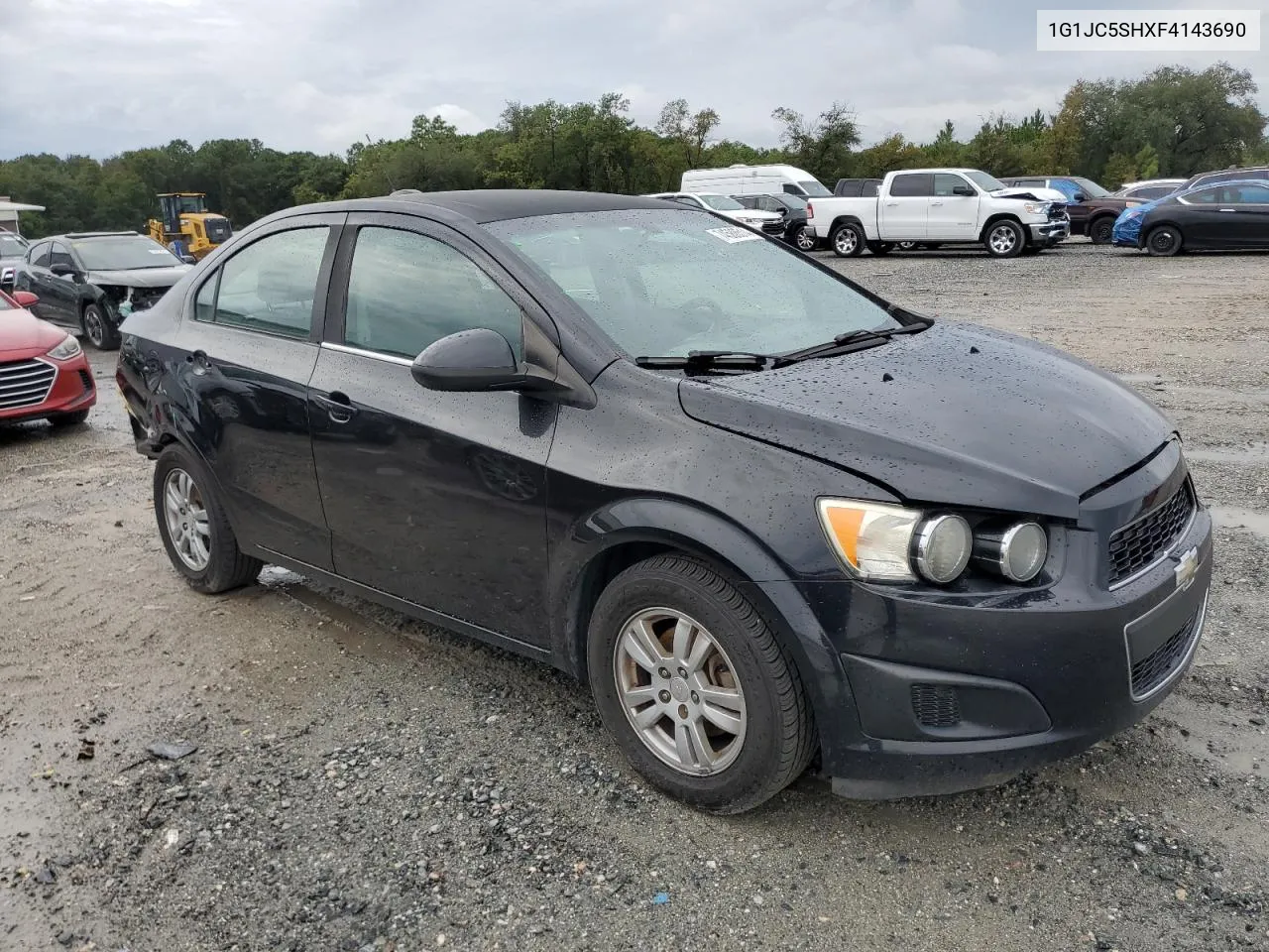 2015 Chevrolet Sonic Lt VIN: 1G1JC5SHXF4143690 Lot: 74588514