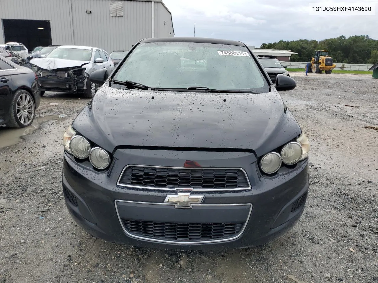 2015 Chevrolet Sonic Lt VIN: 1G1JC5SHXF4143690 Lot: 74588514