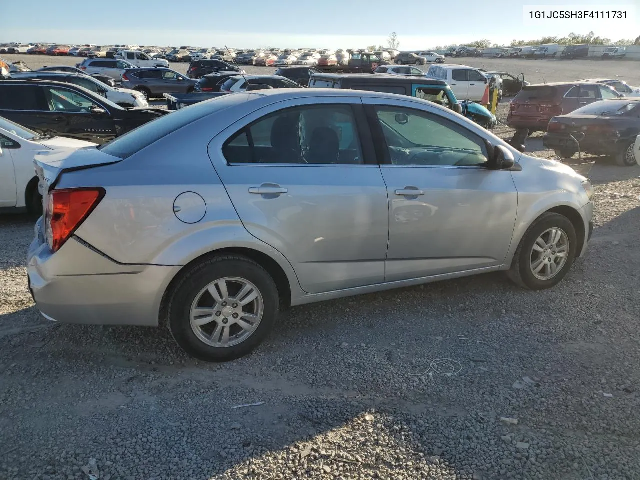 2015 Chevrolet Sonic Lt VIN: 1G1JC5SH3F4111731 Lot: 74720694